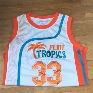 Jackie Moon Flint Tropics Basketball Jersey Size S